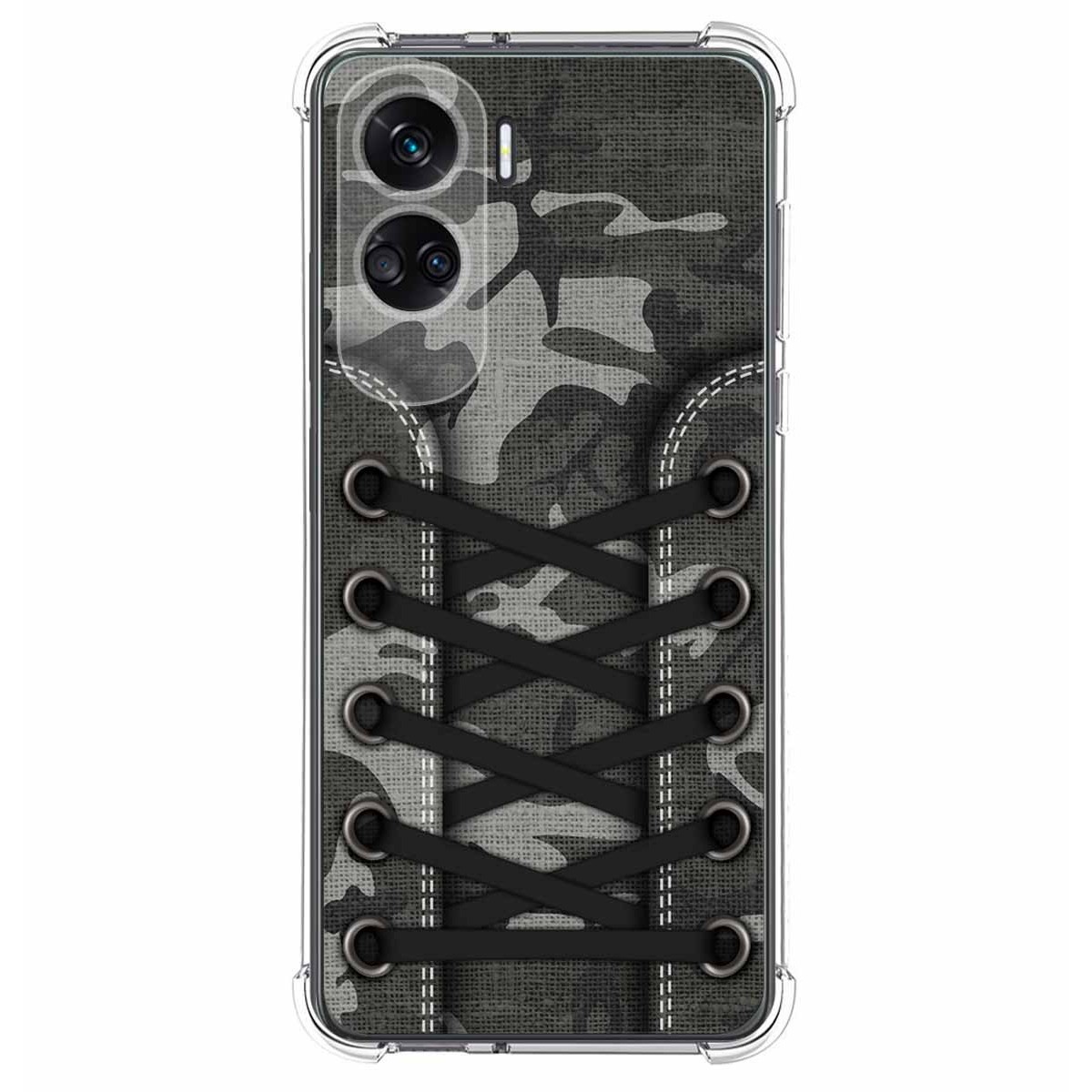 Funda Silicona Antigolpes compatible con Huawei Honor 90 lite 5G diseño Zapatillas 15 Dibujos