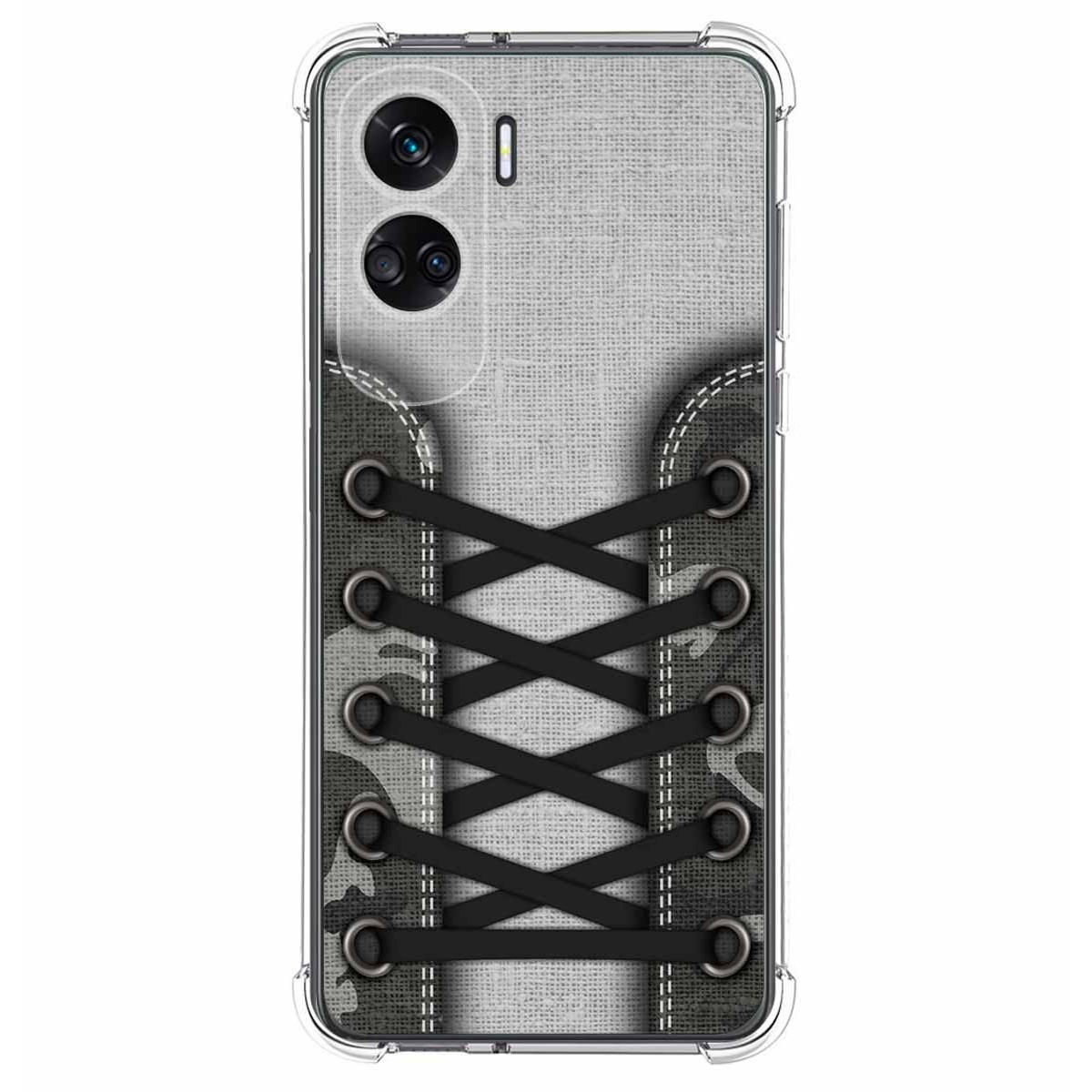 Funda Silicona Antigolpes compatible con Huawei Honor 90 lite 5G diseño Zapatillas 16 Dibujos