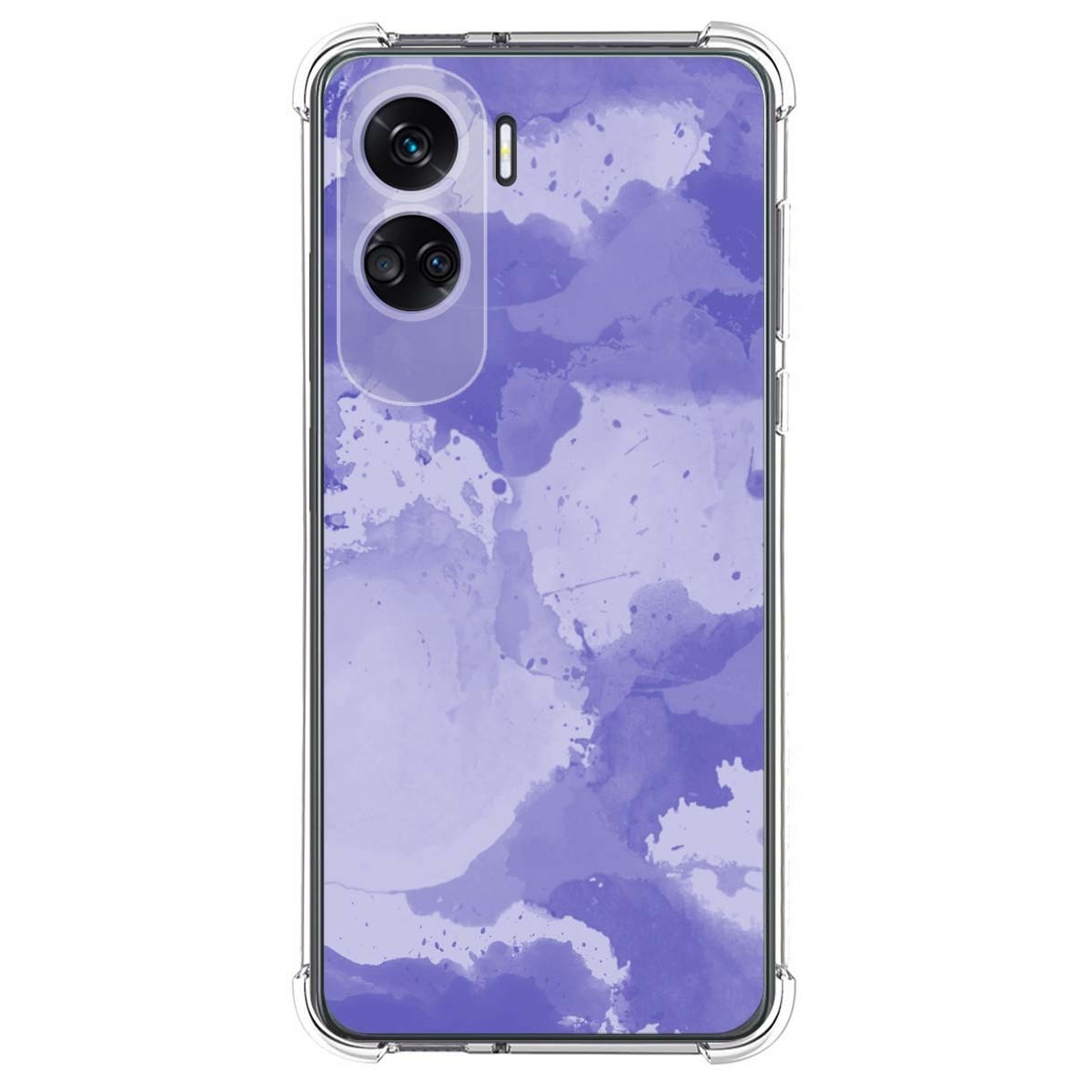 Funda Silicona Antigolpes compatible con Huawei Honor 90 lite 5G diseño Acuarela 01 Dibujos