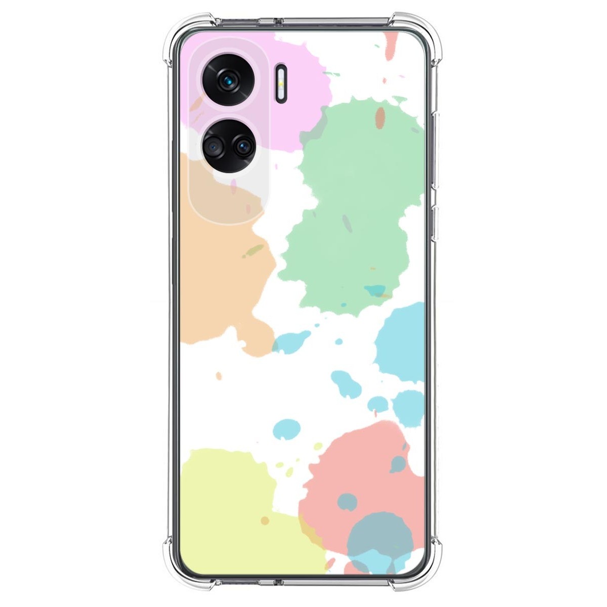 Funda Silicona Antigolpes compatible con Huawei Honor 90 lite 5G diseño Acuarela 05 Dibujos