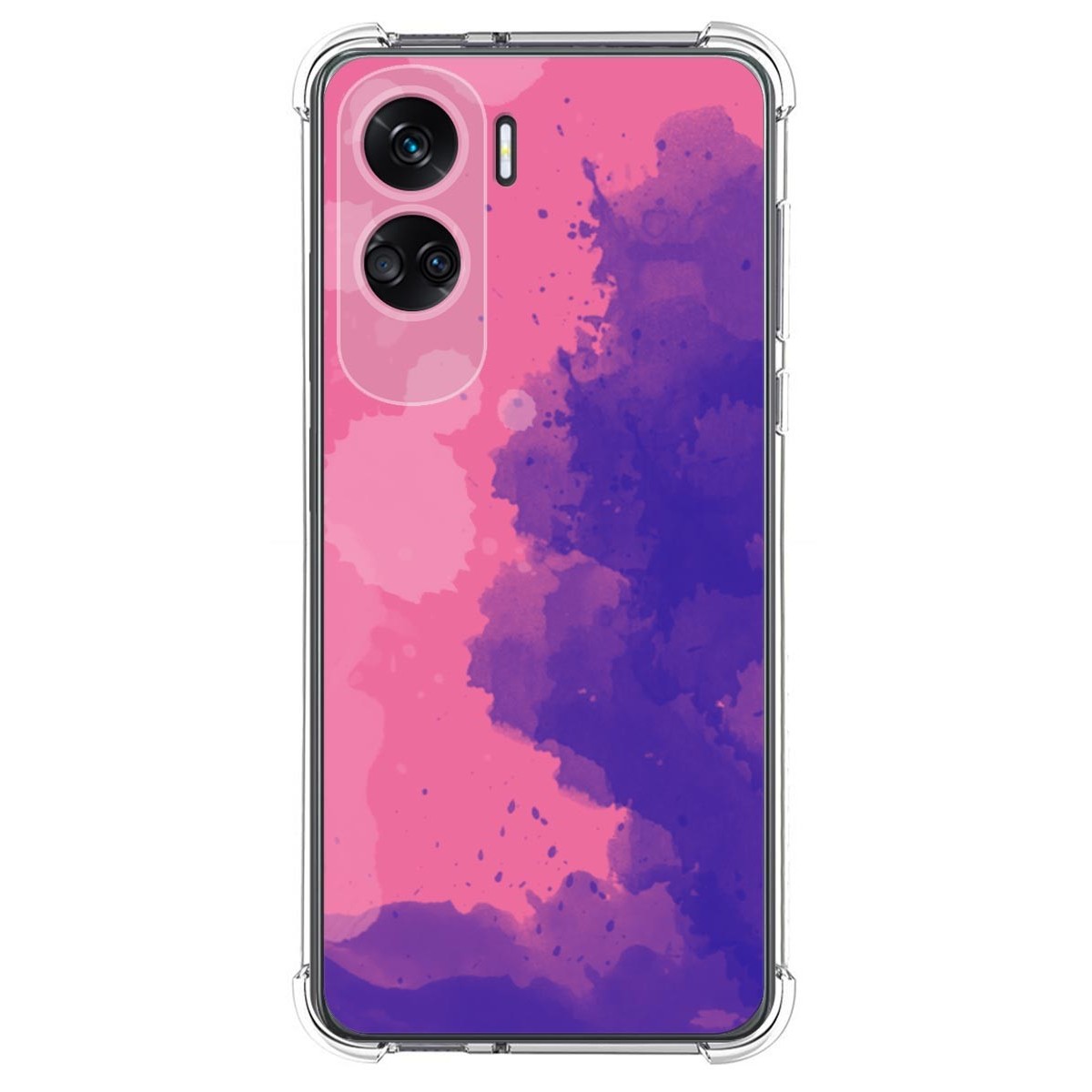 Funda Silicona Antigolpes compatible con Huawei Honor 90 lite 5G diseño Acuarela 07 Dibujos