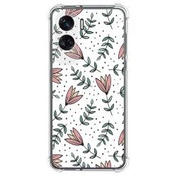 Funda Silicona Antigolpes compatible con Huawei Honor 90 lite 5G diseño Flores 01 Dibujos