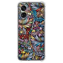 Funda Silicona Antigolpes compatible con Huawei Honor 90 lite 5G diseño Flores 04 Dibujos