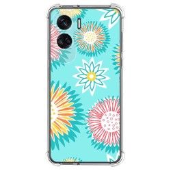 Funda Silicona Antigolpes compatible con Huawei Honor 90 lite 5G diseño Flores 05 Dibujos