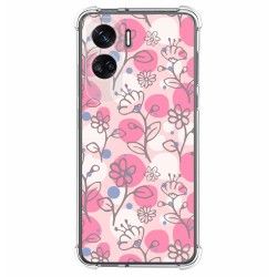 Funda Silicona Antigolpes compatible con Huawei Honor 90 lite 5G diseño Flores 07 Dibujos