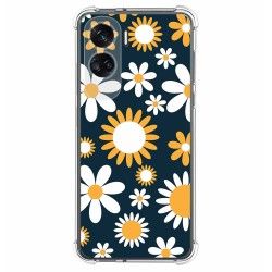 Funda Silicona Antigolpes compatible con Huawei Honor 90 lite 5G diseño Flores 08 Dibujos