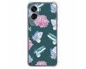 Funda Silicona Antigolpes compatible con Huawei Honor 90 lite 5G diseño Flores 10 Dibujos