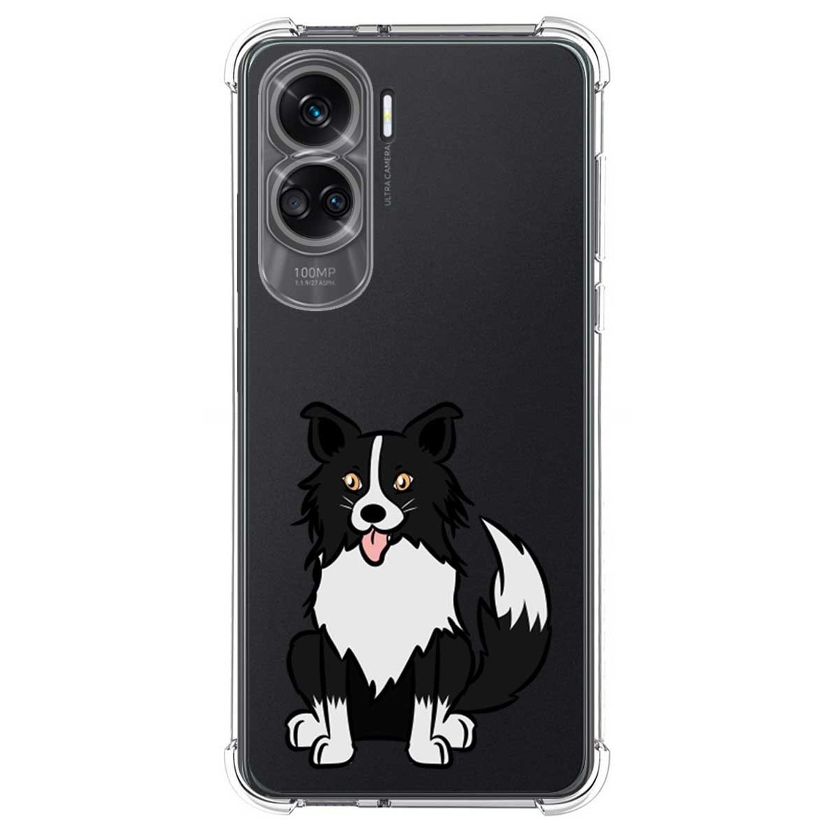 Funda Silicona Antigolpes compatible con Huawei Honor 90 lite 5G diseño Perros 01 Dibujos
