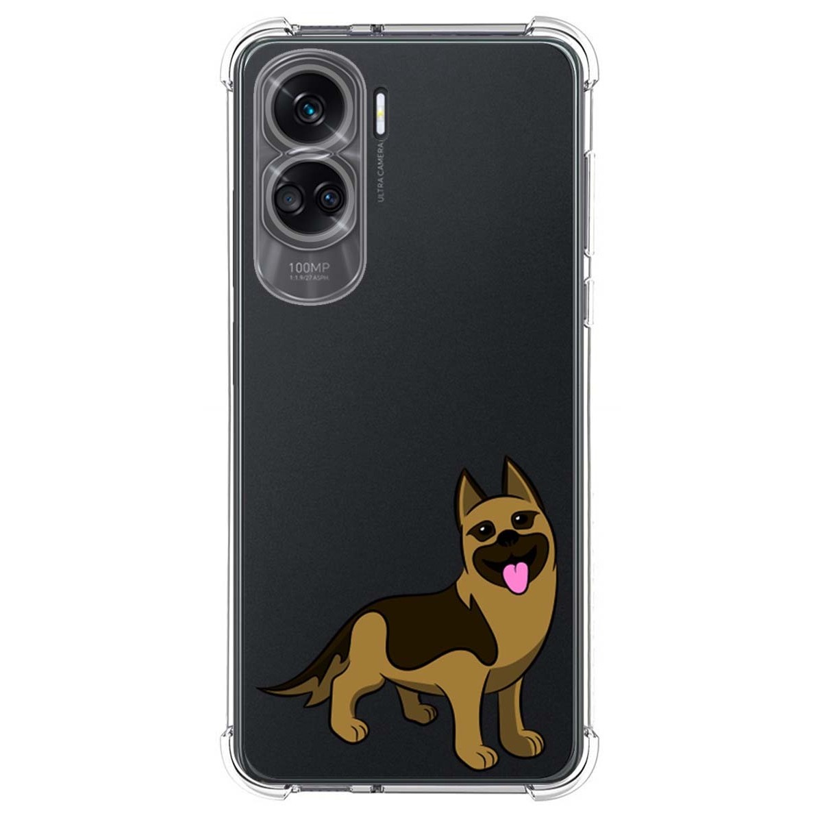 Funda Silicona Antigolpes compatible con Huawei Honor 90 lite 5G diseño Perros 03 Dibujos