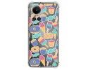 Funda Silicona Antigolpes para Oppo Reno 10 5G / 10 Pro 5G diseño Dulces 02 Dibujos