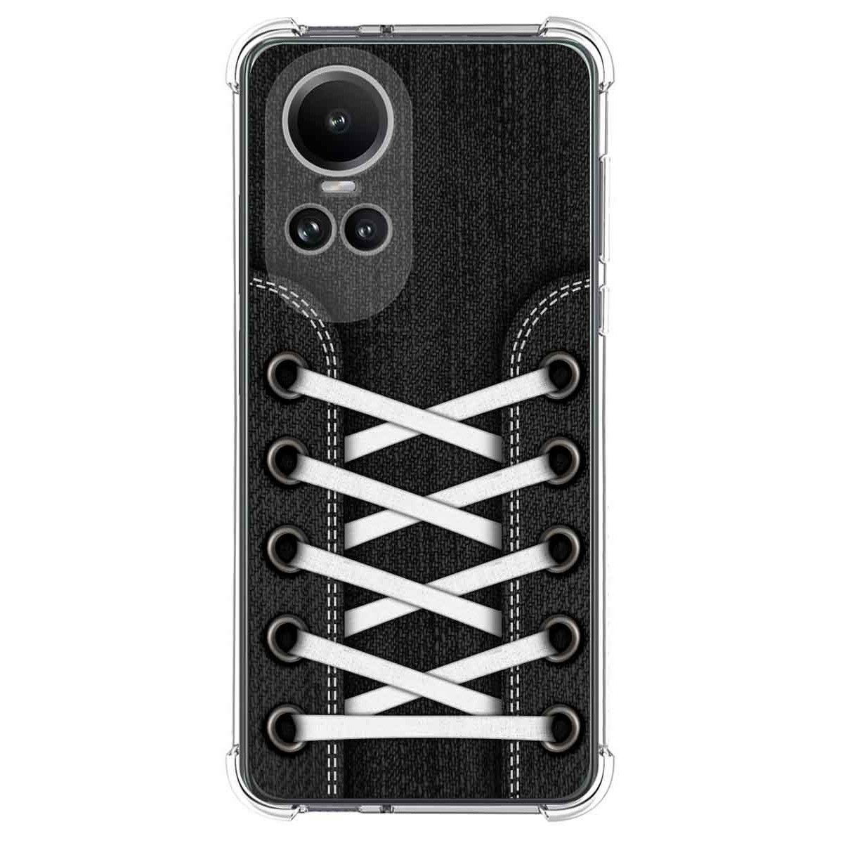 Funda Silicona Antigolpes para Oppo Reno 10 5G / 10 Pro 5G diseño Zapatillas 02 Dibujos