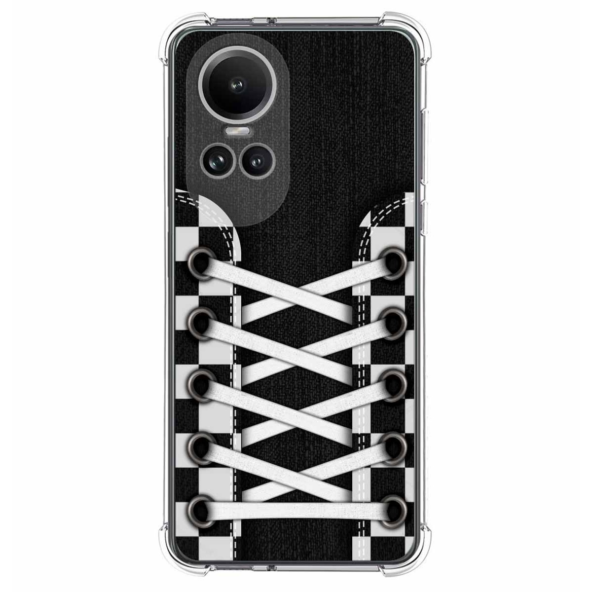 Funda Silicona Antigolpes para Oppo Reno 10 5G / 10 Pro 5G diseño Zapatillas 03 Dibujos