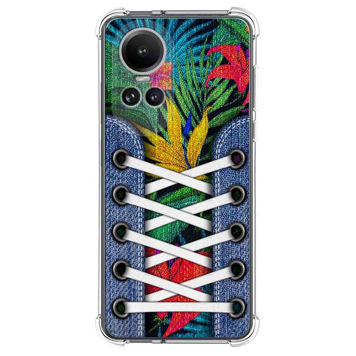 Funda Silicona Antigolpes para Oppo Reno 10 5G / 10 Pro 5G diseño Zapatillas 12 Dibujos