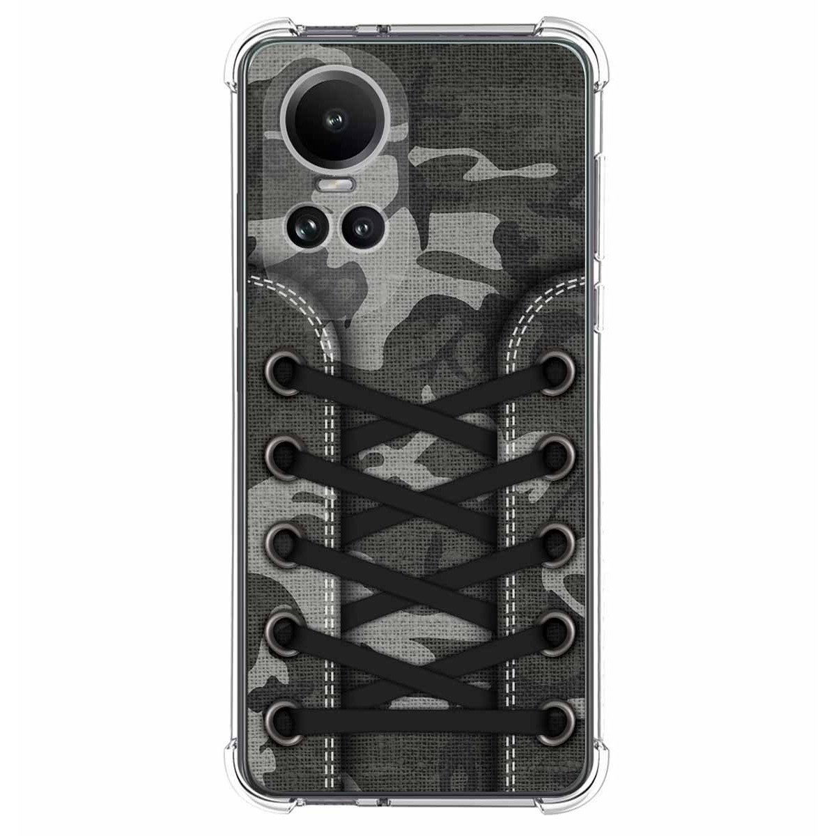 Funda Silicona Antigolpes para Oppo Reno 10 5G / 10 Pro 5G diseño Zapatillas 15 Dibujos