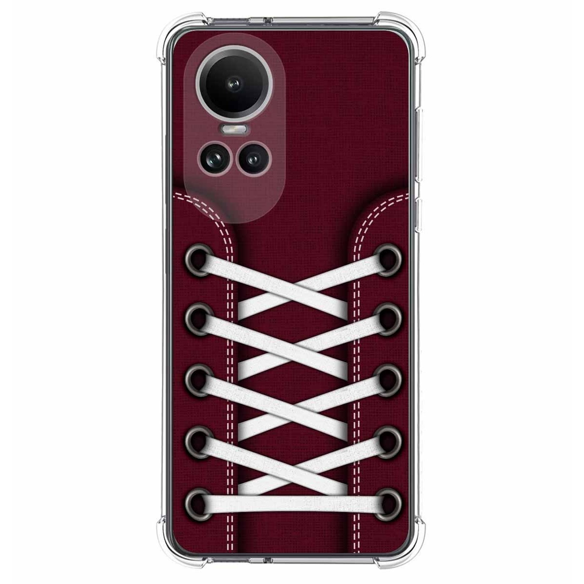 Funda Silicona Antigolpes para Oppo Reno 10 5G / 10 Pro 5G diseño Zapatillas 17 Dibujos