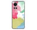 Funda Silicona Antigolpes para Oppo Reno 10 5G / 10 Pro 5G diseño Acuarela 02 Dibujos