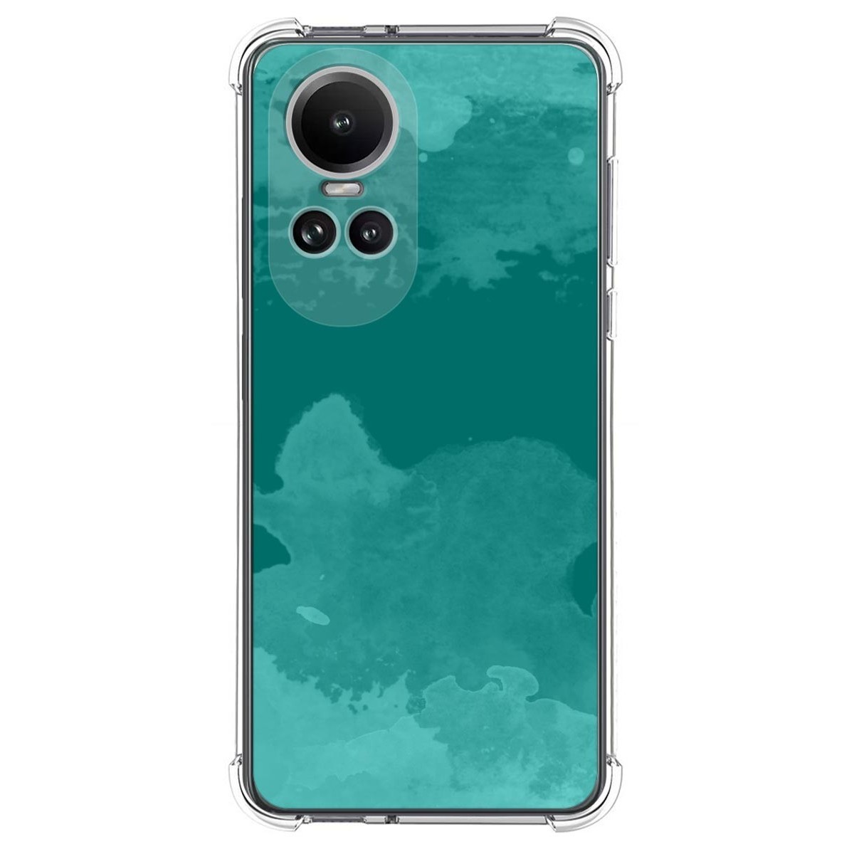 Funda Silicona Antigolpes para Oppo Reno 10 5G / 10 Pro 5G diseño Acuarela 06 Dibujos