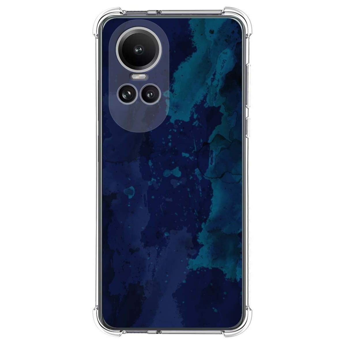 Funda Silicona Antigolpes para Oppo Reno 10 5G / 10 Pro 5G diseño Acuarela 13 Dibujos