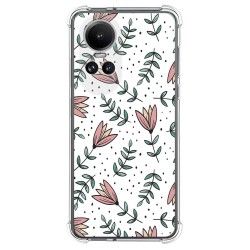 Funda Silicona Antigolpes para Oppo Reno 10 5G / 10 Pro 5G diseño Flores 01 Dibujos