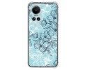 Funda Silicona Antigolpes para Oppo Reno 10 5G / 10 Pro 5G diseño Flores 03 Dibujos