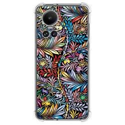 Funda Silicona Antigolpes para Oppo Reno 10 5G / 10 Pro 5G diseño Flores 04 Dibujos