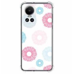 Funda Silicona Antigolpes para Oppo Reno 10 5G / 10 Pro 5G diseño Flores 06 Dibujos