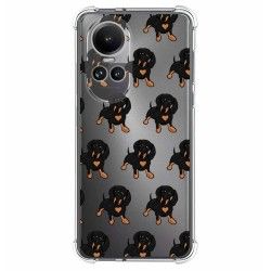 Funda Silicona Antigolpes para Oppo Reno 10 5G / 10 Pro 5G diseño Perros 10 Dibujos
