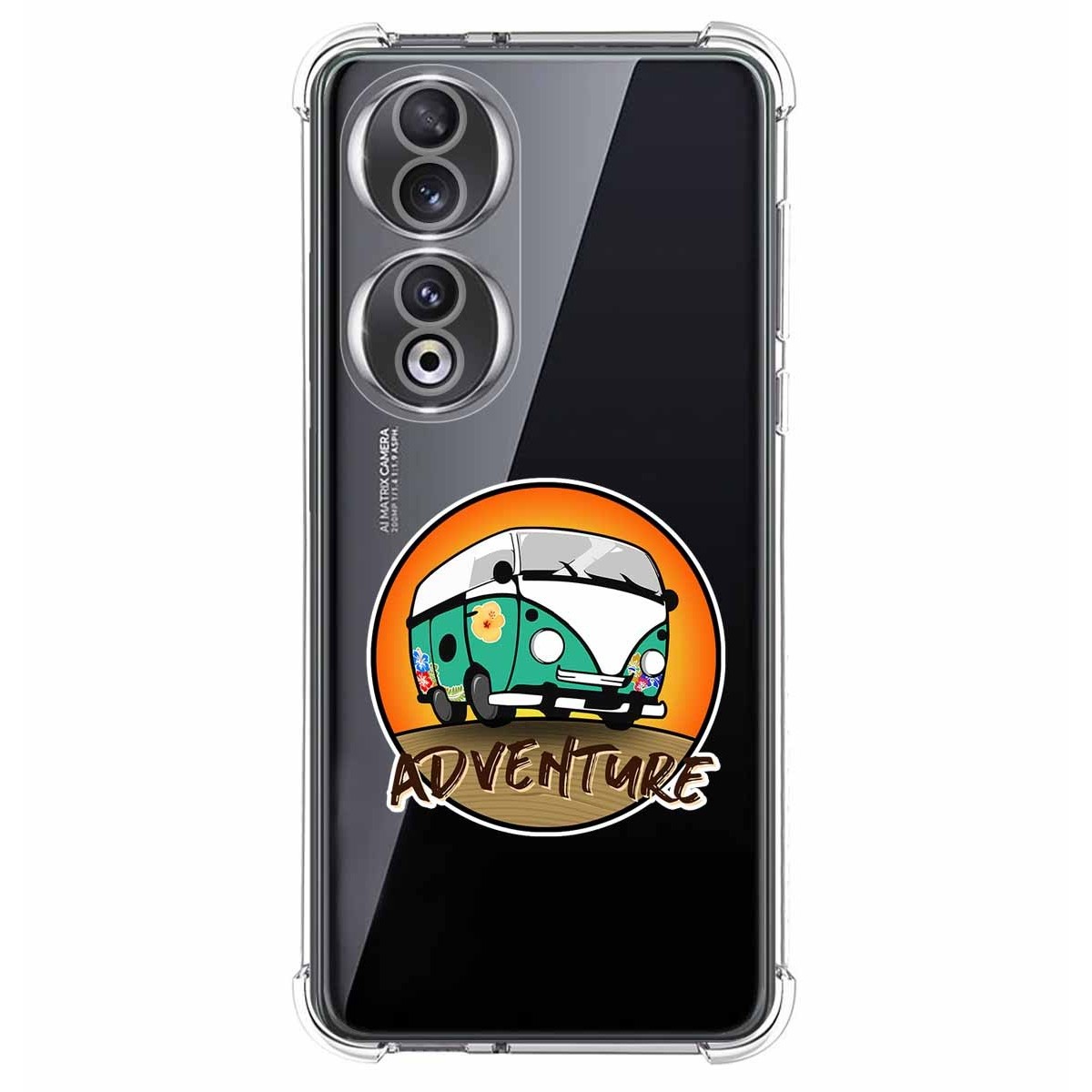 Funda Silicona Antigolpes compatible con Huawei Honor 90 5G diseño Adventure Dibujos