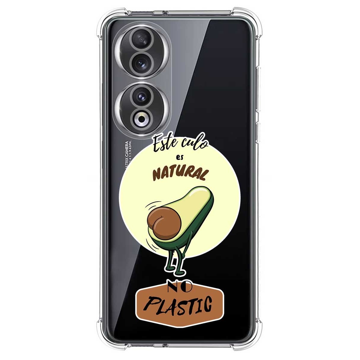 Funda Silicona Antigolpes compatible con Huawei Honor 90 5G diseño Culo Natural Dibujos