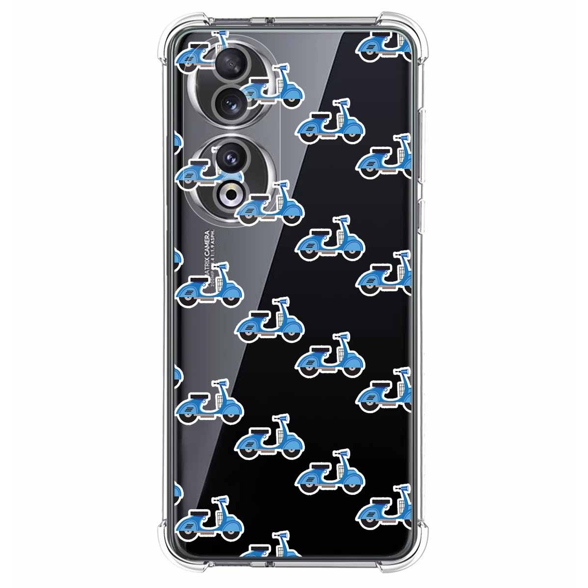 Funda Silicona Antigolpes compatible con Huawei Honor 90 5G diseño Scooter Dibujos