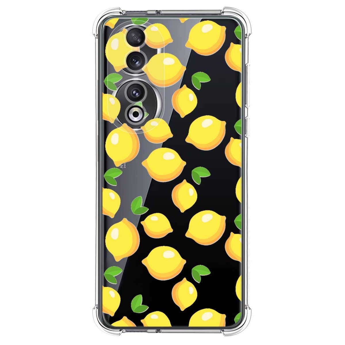 Funda Silicona Antigolpes compatible con Huawei Honor 90 5G diseño Limones Dibujos