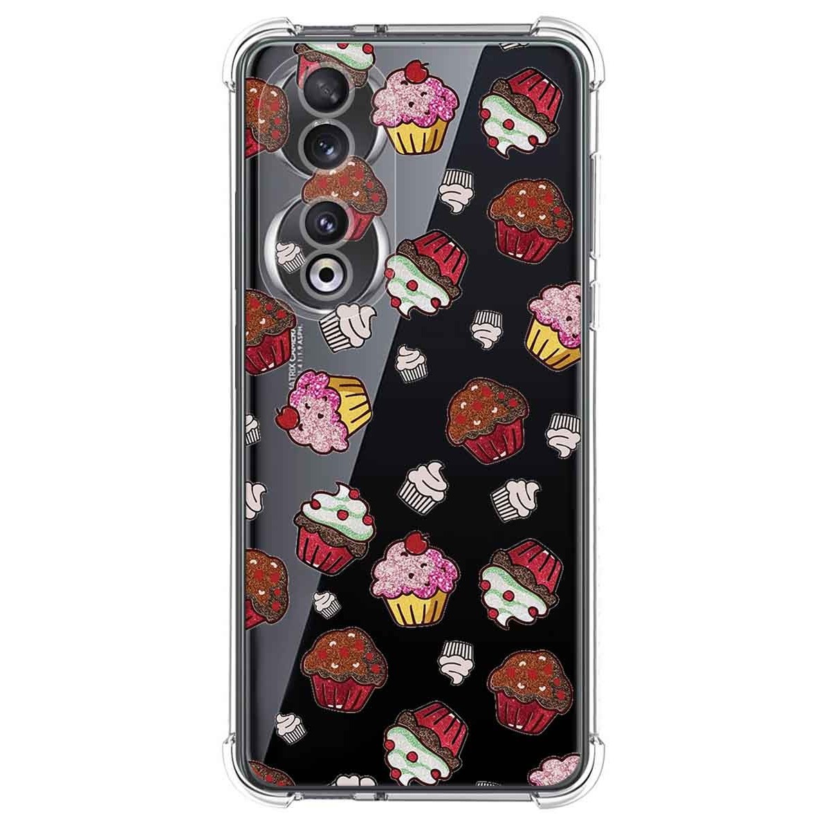 Funda Silicona Antigolpes compatible con Huawei Honor 90 5G diseño Muffins Dibujos