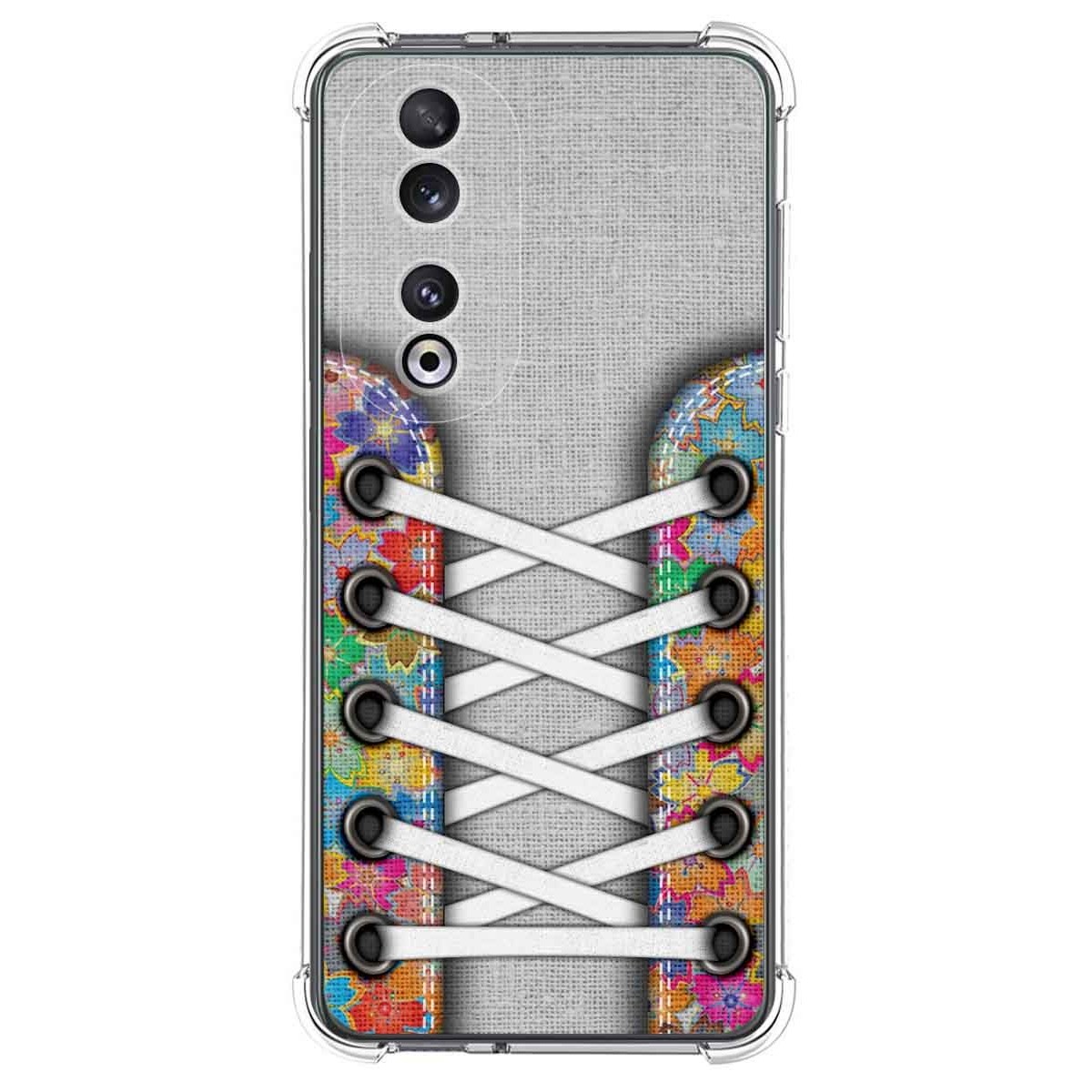Funda Silicona Antigolpes compatible con Huawei Honor 90 5G diseño Zapatillas 04 Dibujos