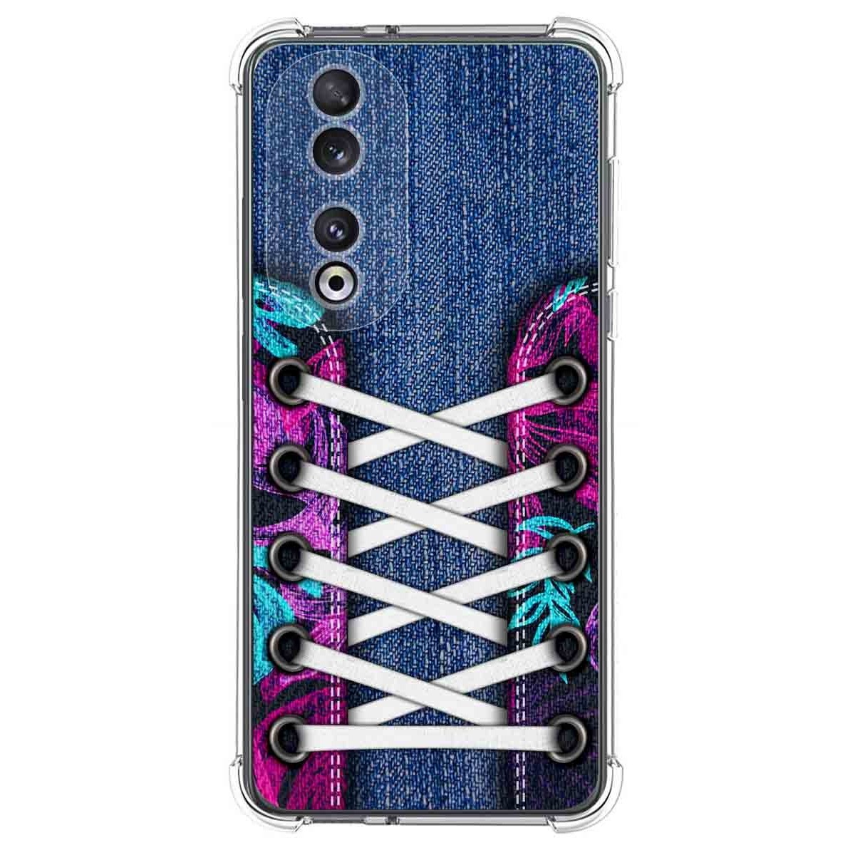 Funda Silicona Antigolpes compatible con Huawei Honor 90 5G diseño Zapatillas 06 Dibujos