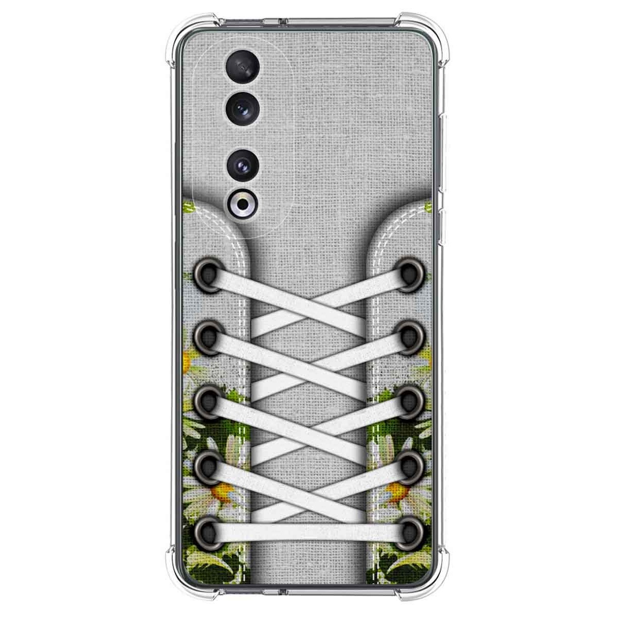 Funda Silicona Antigolpes compatible con Huawei Honor 90 5G diseño Zapatillas 08 Dibujos
