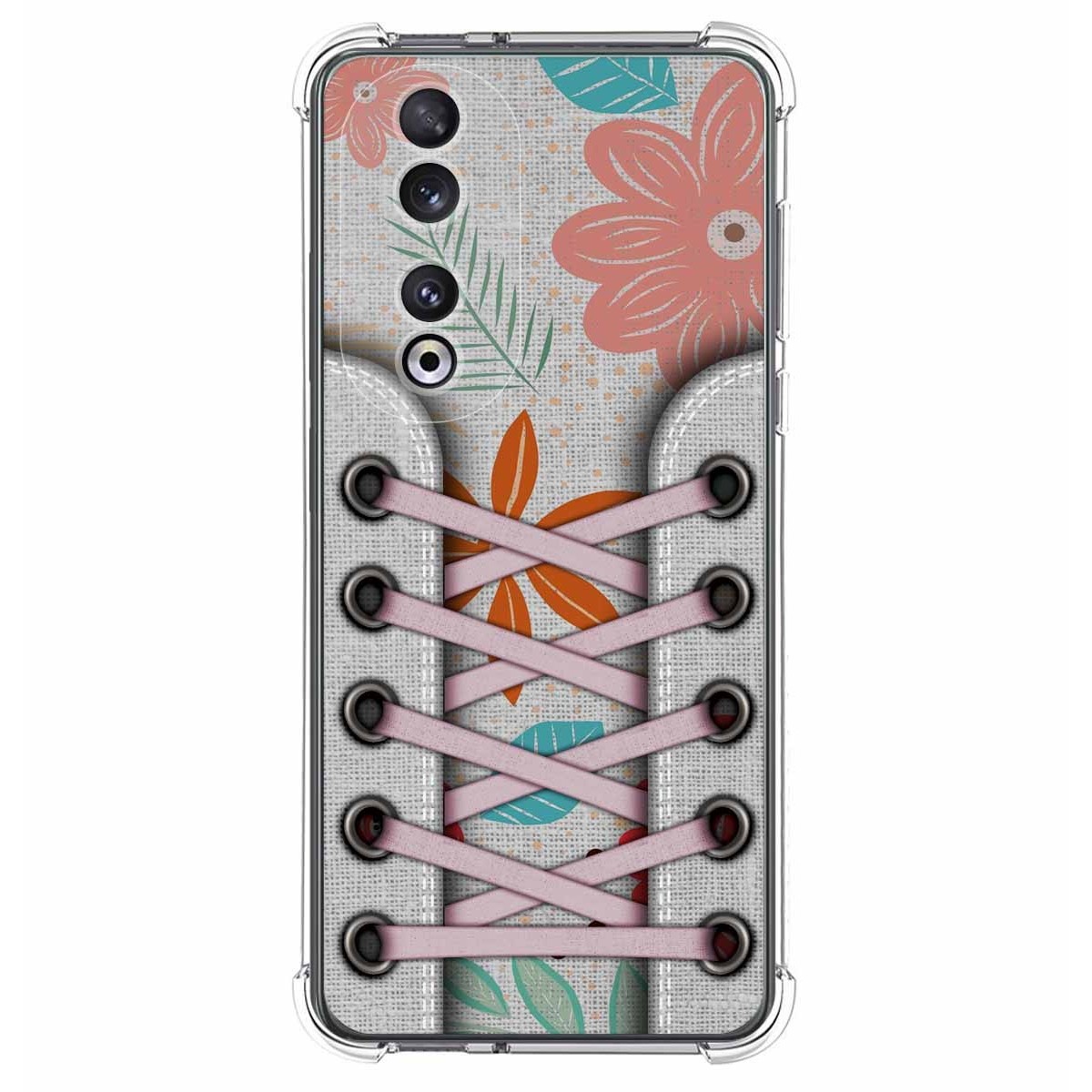 Funda Silicona Antigolpes compatible con Huawei Honor 90 5G diseño Zapatillas 09 Dibujos