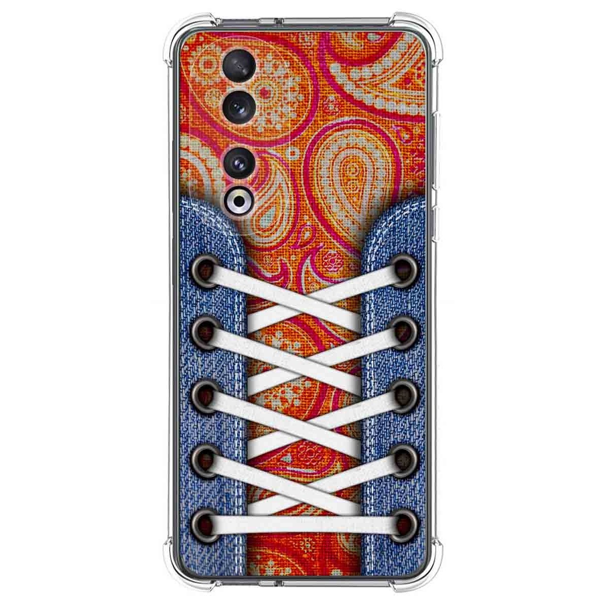Funda Silicona Antigolpes compatible con Huawei Honor 90 5G diseño Zapatillas 10 Dibujos
