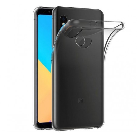 Funda Gel Tpu Fina Ultra-Thin 0,5mm Transparente para Xiaomi Redmi Note 5 / Note 5 Pro