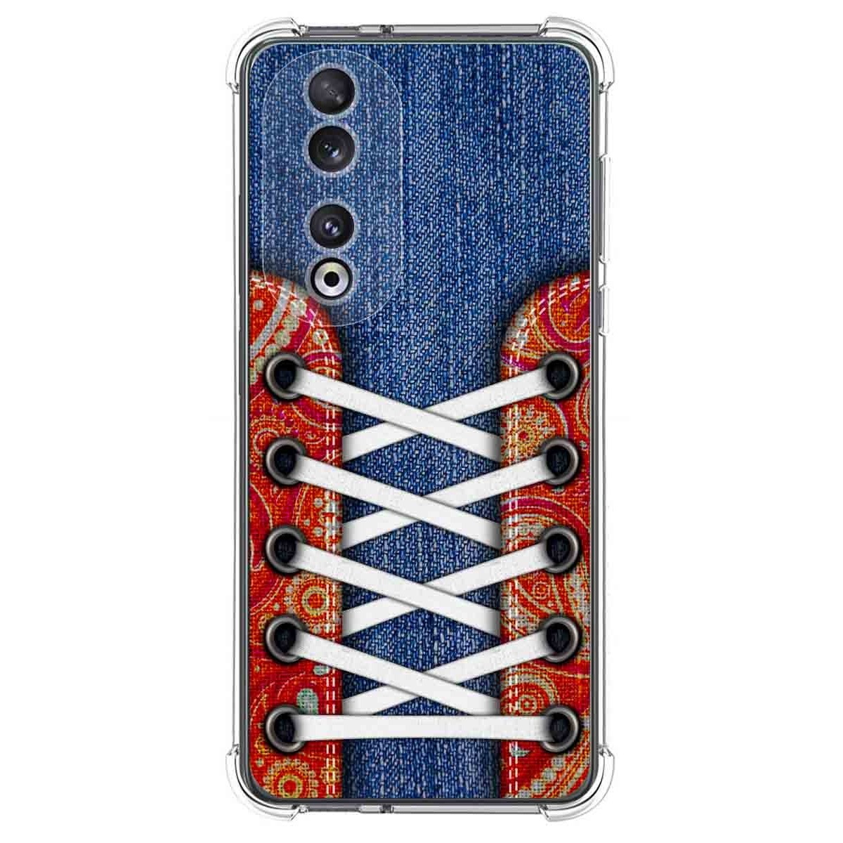 Funda Silicona Antigolpes compatible con Huawei Honor 90 5G diseño Zapatillas 11 Dibujos