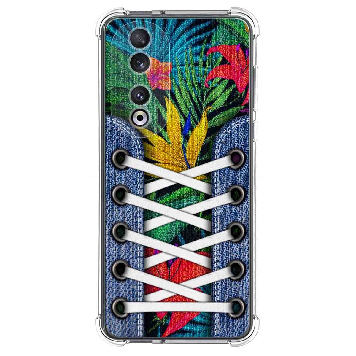 Funda Silicona Antigolpes compatible con Huawei Honor 90 5G diseño Zapatillas 12 Dibujos