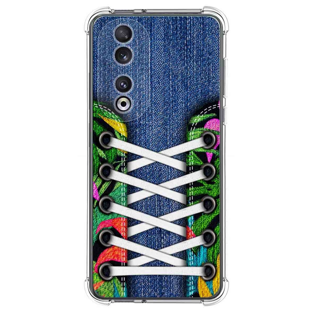 Funda Silicona Antigolpes compatible con Huawei Honor 90 5G diseño Zapatillas 13 Dibujos