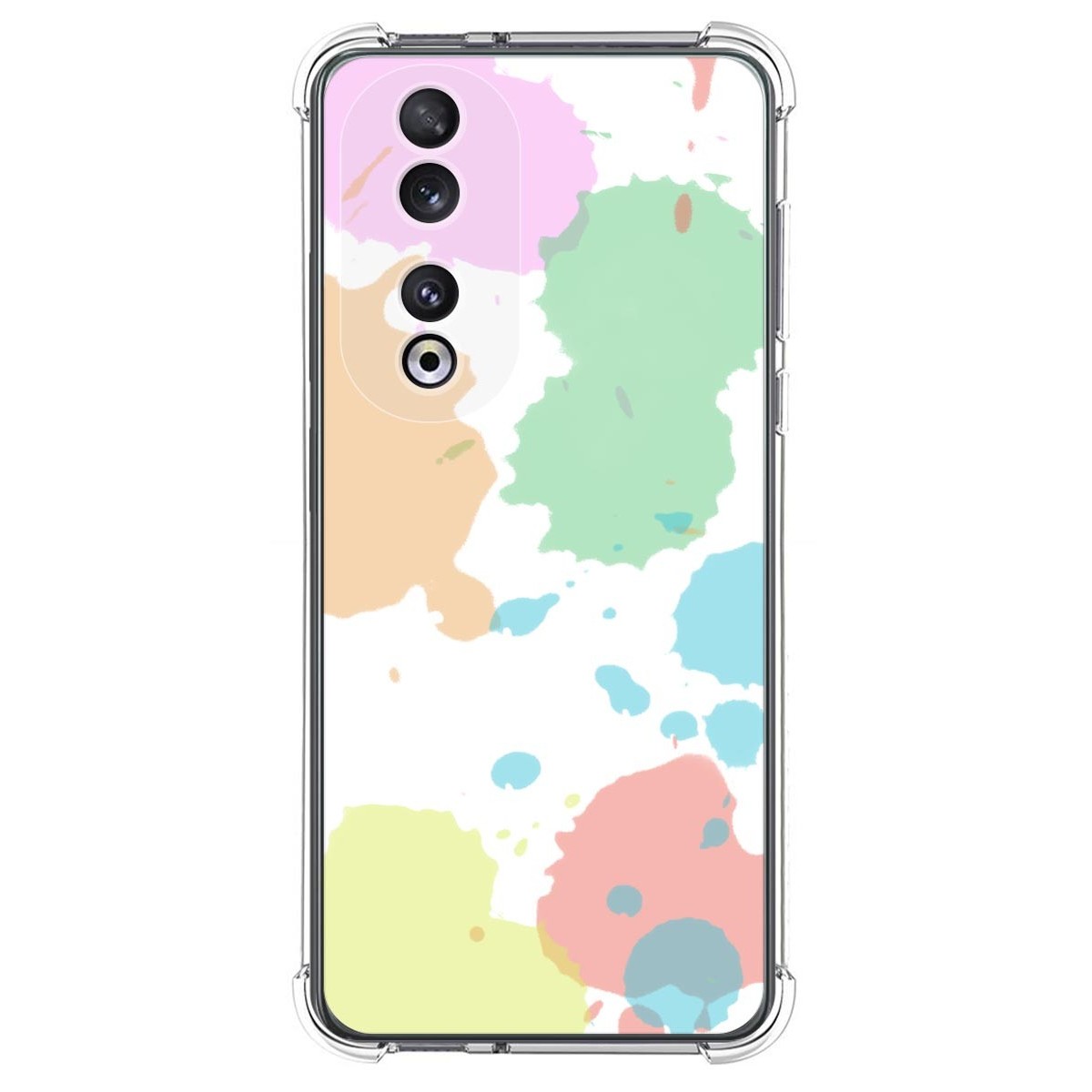 Funda Silicona Antigolpes compatible con Huawei Honor 90 5G diseño Acuarela 05 Dibujos
