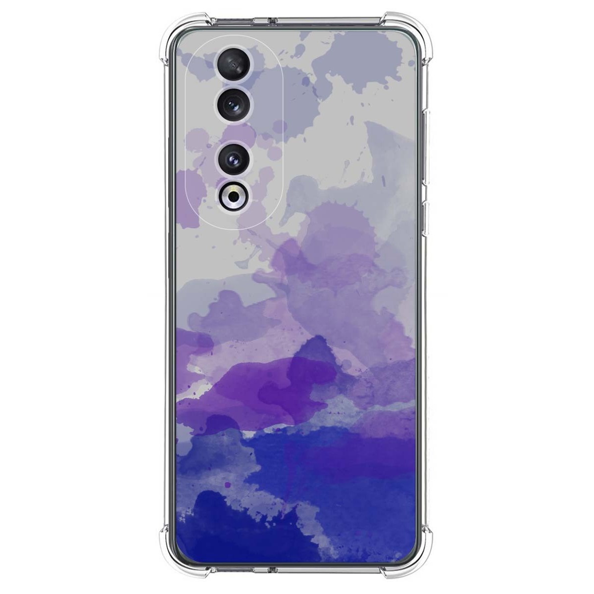 Funda Silicona Antigolpes compatible con Huawei Honor 90 5G diseño Acuarela 09 Dibujos