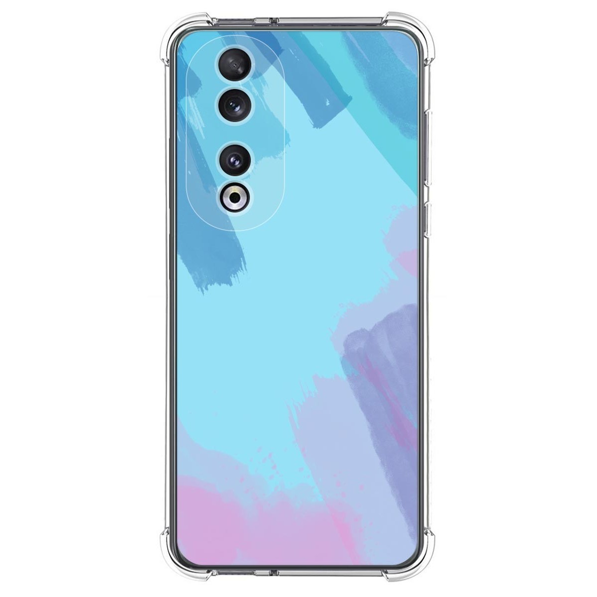 Funda Silicona Antigolpes compatible con Huawei Honor 90 5G diseño Acuarela 10 Dibujos