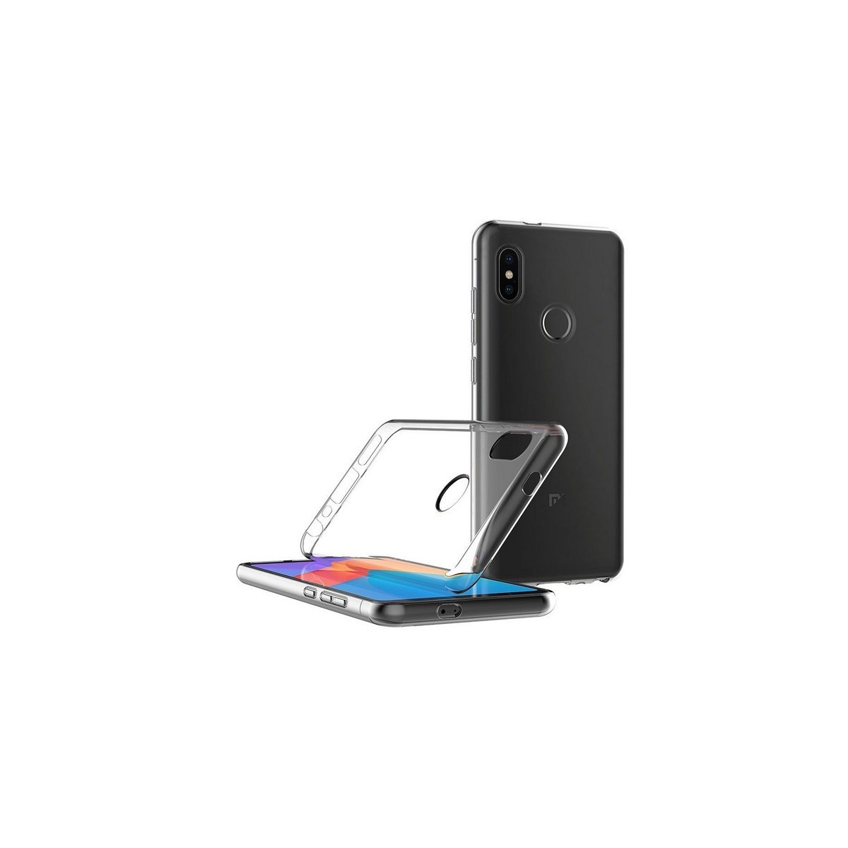 Funda Gel Tpu Fina Ultra-Thin 0,5mm Transparente para Xiaomi Redmi Note 5 / Note 5 Pro