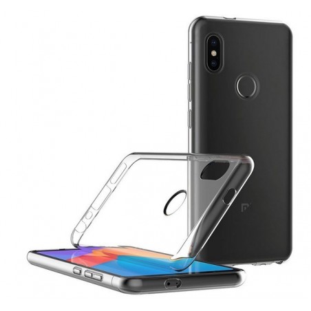 Funda Gel Tpu Fina Ultra-Thin 0,5mm Transparente para Xiaomi Redmi Note 5 / Note 5 Pro