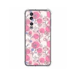 Funda Silicona Antigolpes compatible con Huawei Honor 90 5G diseño Flores 07 Dibujos