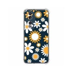 Funda Silicona Antigolpes compatible con Huawei Honor 90 5G diseño Flores 08 Dibujos