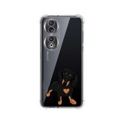 Funda Silicona Antigolpes compatible con Huawei Honor 90 5G diseño Perros 04 Dibujos