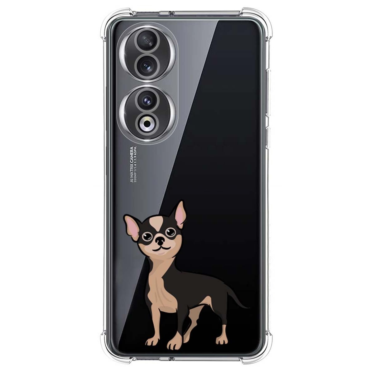 Funda Silicona Antigolpes compatible con Huawei Honor 90 5G diseño Perros 05 Dibujos